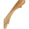 Ekena Millwork 4"W x 18"D x 24"H Olympic Rough Sawn Knee Brace, Western Red Cedar BRC04X18X24OLY00RWR - alternate 2